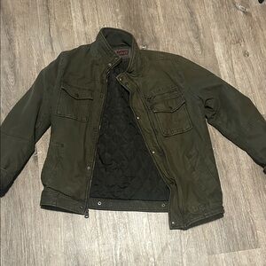 Levi's Dark Green Military Jacket